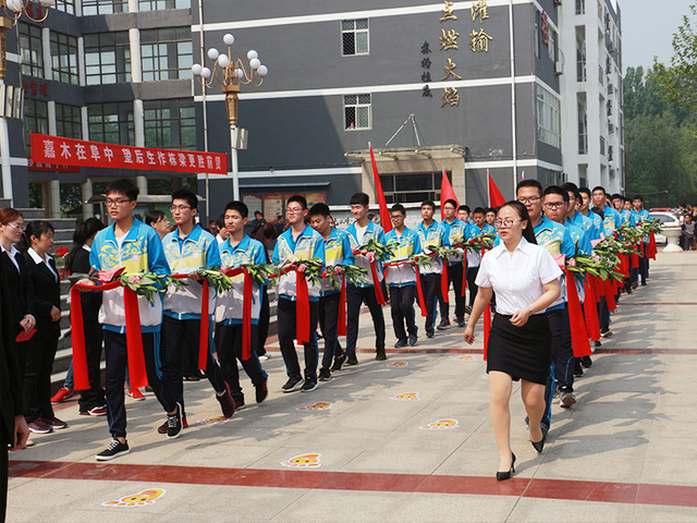 河北阜城中学校徽图片